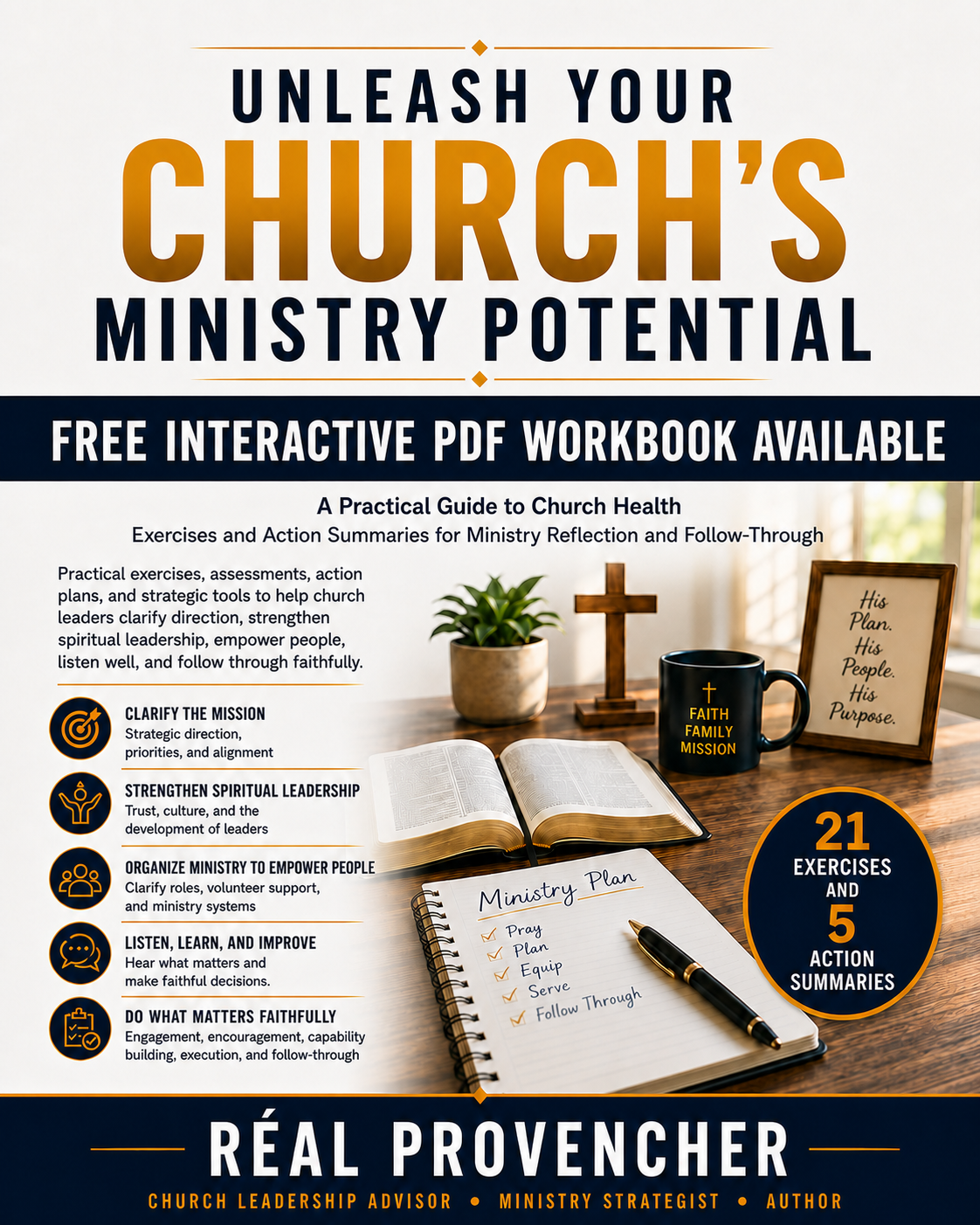 Free Church Leader Workbook cover
