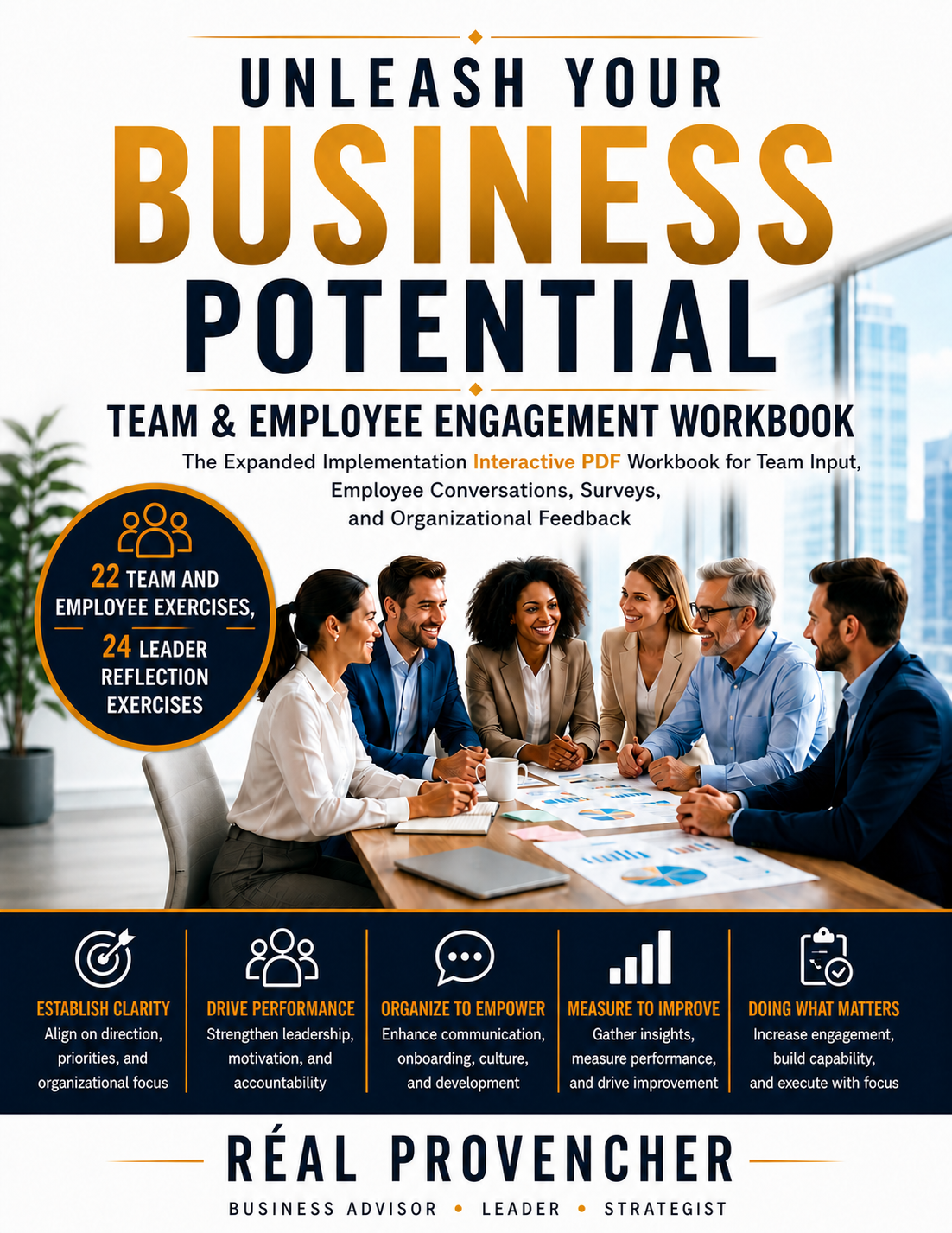 Team and Employee Engagement Workbook cover